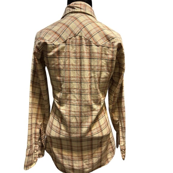 70s white tab Horse Big E Talon High Waist Levi’s  W/white Tab Pearl Button RARE - Picture 4 of 16